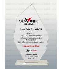 Kristal Plaket ŞLT025