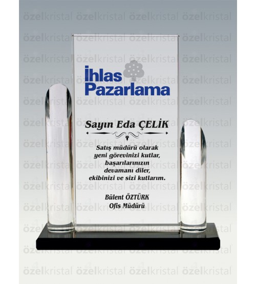 Kristal Plaket ŞLT045